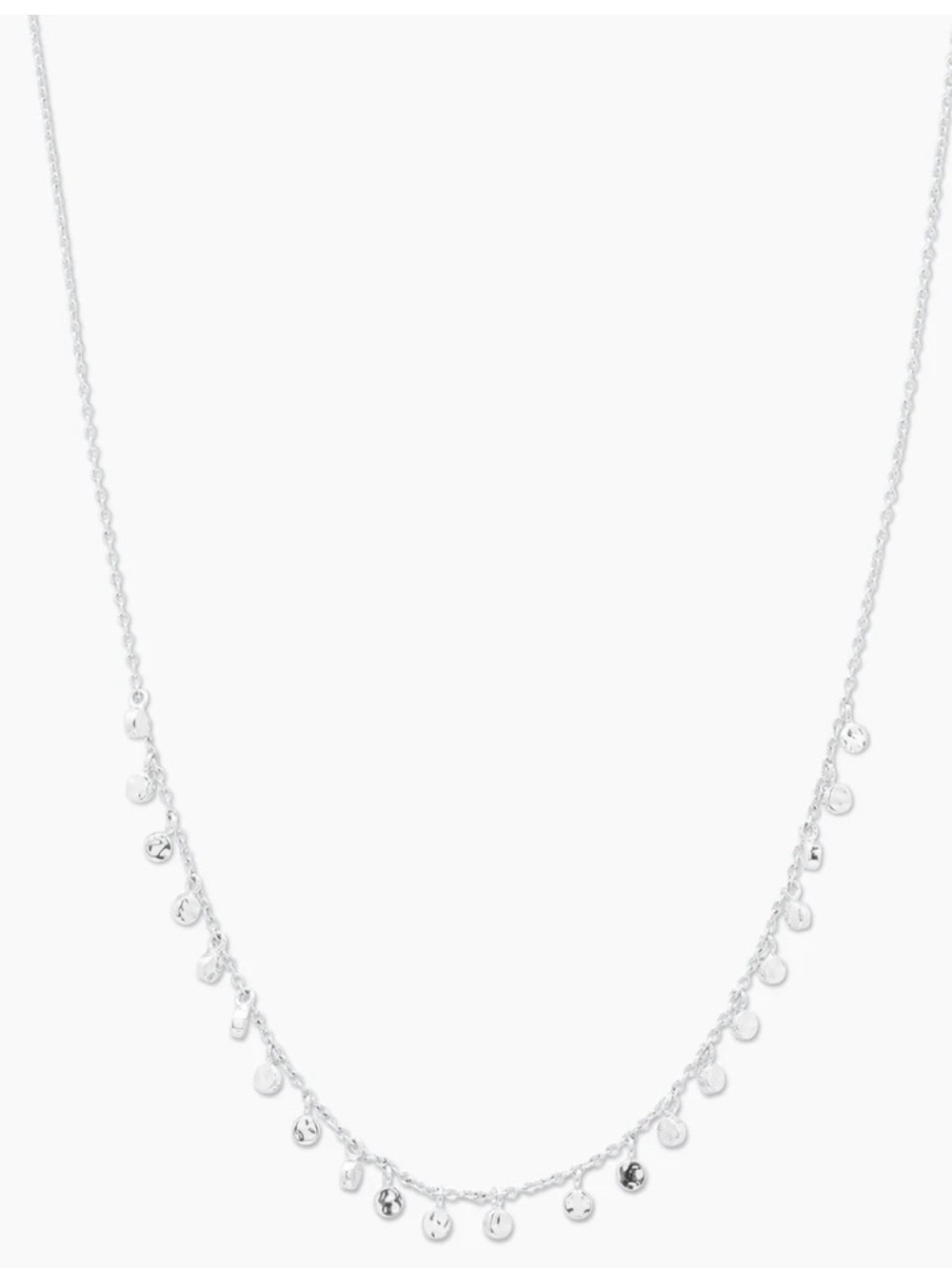 Gorjana Chloe Mini Necklace - silver tone